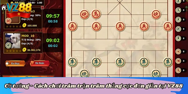 Cờ tướng - Cách chơi trăm trận trăm thắng cực đơn giản tại VZ88 4 Cờ tướng - Cách chơi trăm trận trăm thắng cực đơn giản tại VZ88