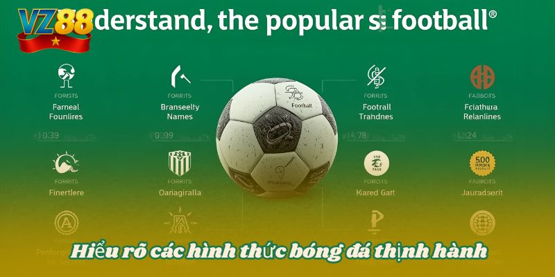 Cách đọc kèo bóng đá chuẩn chỉnh cho người mới tại VZ88 2 Hiểu rõ các hình thức bóng đá thịnh hành