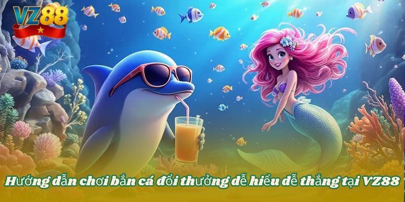 Hướng dẫn chơi bắn cá đổi thưởng dễ hiểu dễ thắng tại VZ88
