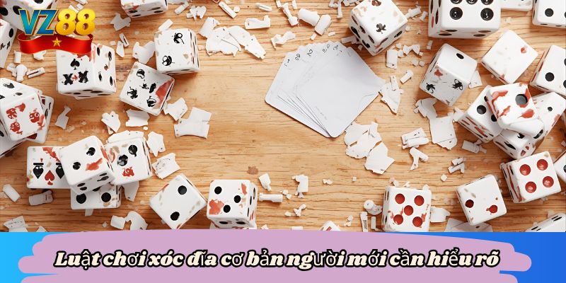 Luật chơi xóc đĩa cơ bản người mới cần hiểu rõ