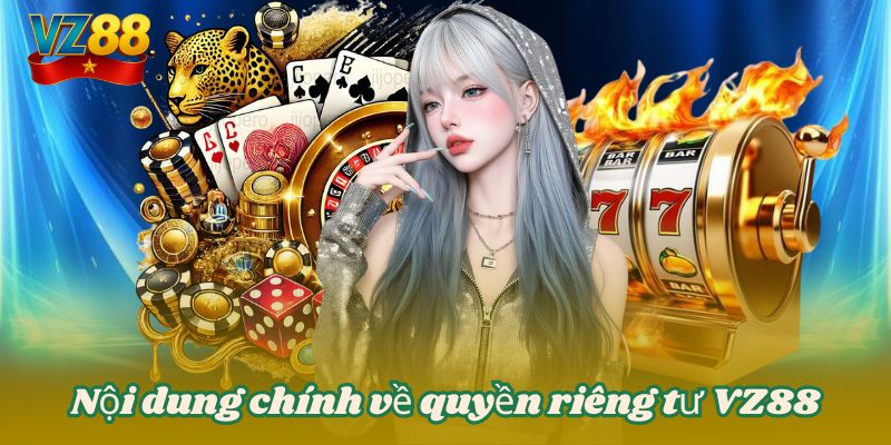 Nội dung chính về quyền riêng tư VZ88